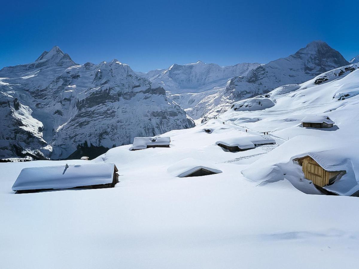 Apartment Chalet Abendrot Apartments-21 By Interhome Grindelwald Exterior photo